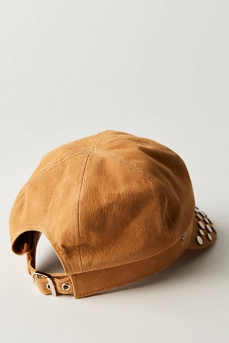 Studded Avery Leather Hat