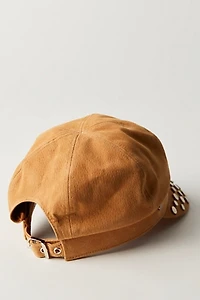 Studded Avery Leather Hat