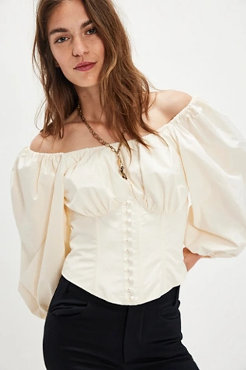 For Love & Lemons Marion Blouse