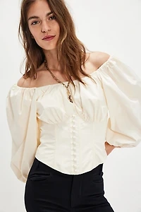 For Love & Lemons Marion Blouse