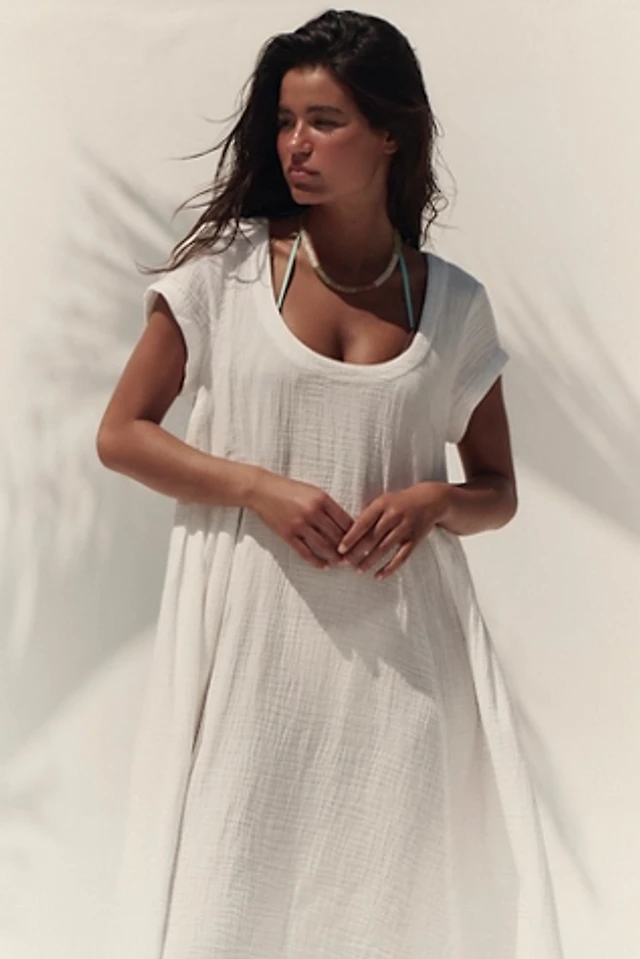Free People Hanson Apron Midi Dress at MarketFair Shoppes in Princeton, NJ