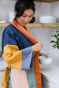 Anchal Colorblock Cotton Robe