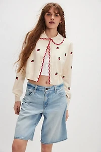 For Love & Lemons Strawberry Jam Cardigan