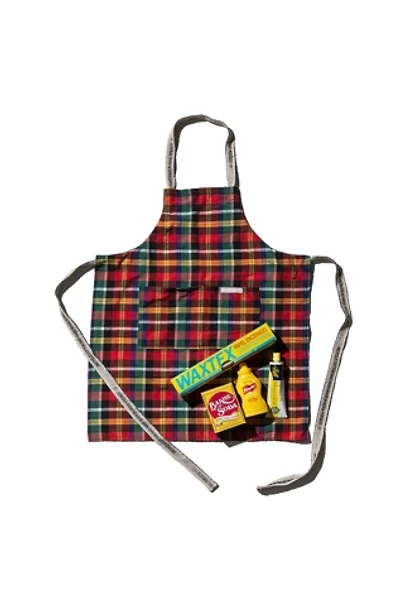 PUEBCO Recycle Cotton Check Apron