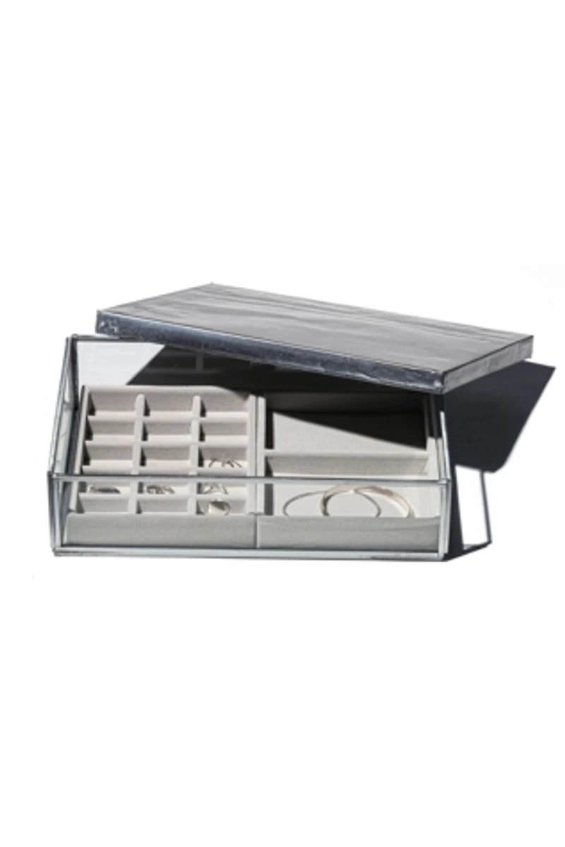 PUEBCO Jewelry Glass Box