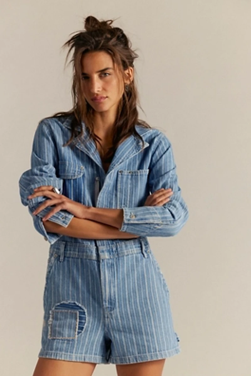 Downtown Denim Coveralls