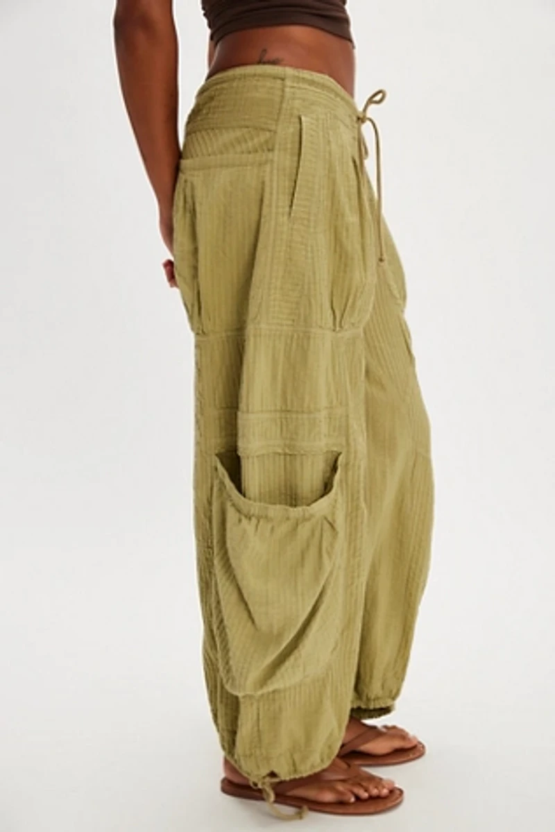 Rush Effect Parachute Pants