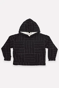 Anchal Crosshatch Quilted Hoodie