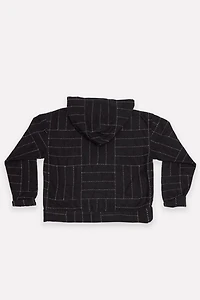 Anchal Crosshatch Quilted Hoodie