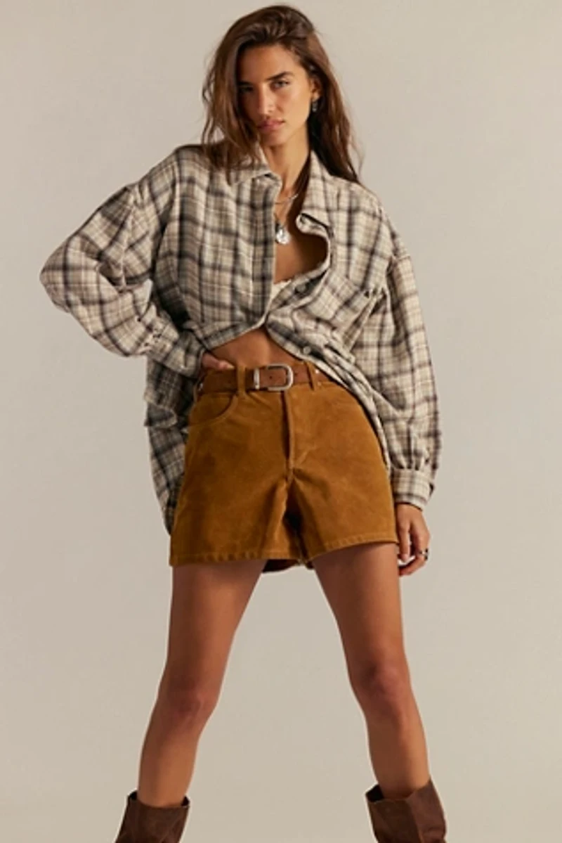 We The Free Tippi Vegan Suede Shorts