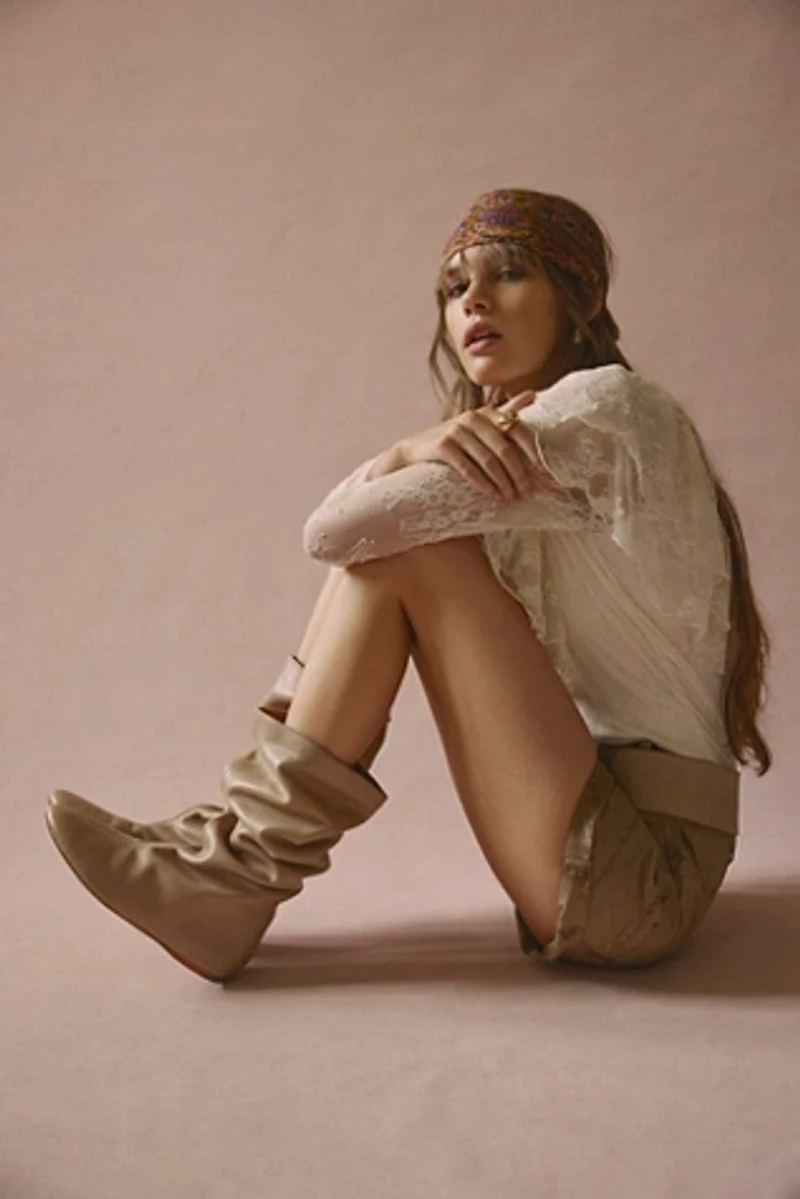 Single Sole Slouch Boots
