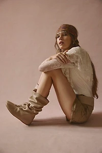 Single Sole Slouch Boots