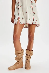 Single Sole Slouch Boots