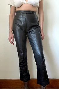 Vintage Leather Moto Pants Selected by Grievous Angel Vintage