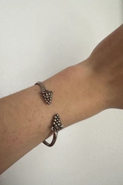 Vintage Sterling Grapes Cuff Selected by Cherry