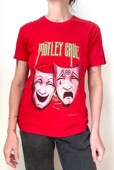 Vintage 1980s Motley Crue Theatre of Pain Tee Selected by Cherry