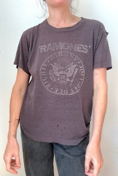 Vintage 1980s Thrashed Ramones Tee Selected by Cherry