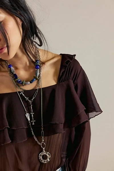 Snowy Layer Necklace
