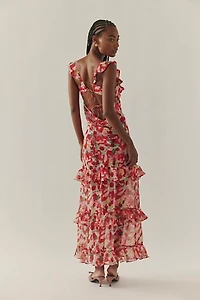 For Love & Lemons Ambrosia Maxi Dress