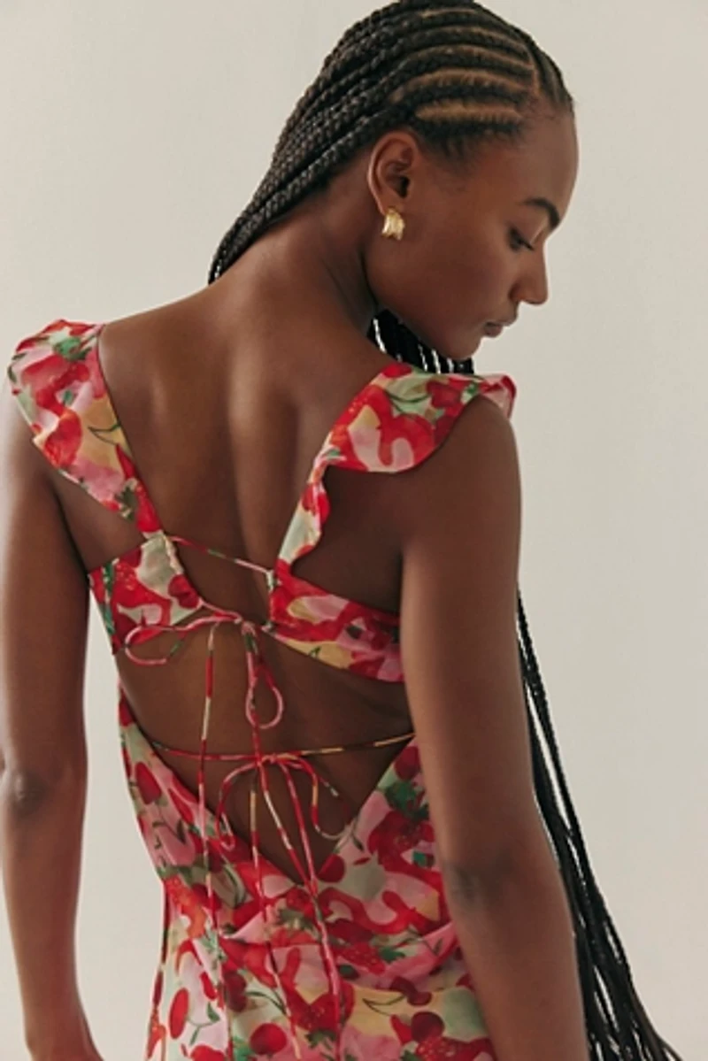 For Love & Lemons Ambrosia Maxi Dress
