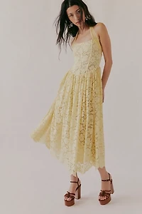 For Love & Lemons Lakeside Midi Dress