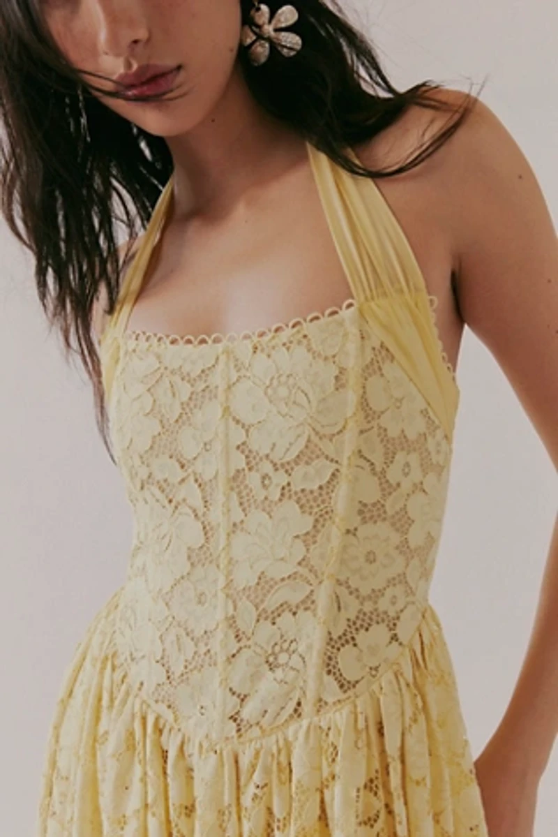 For Love & Lemons Lakeside Midi Dress