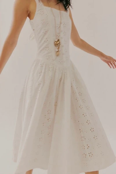 For Love & Lemons Dreamy Daisy Midi Dress