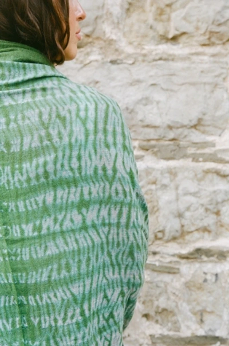 Be Deva Hari Merino Wool Tie Dye Scarf