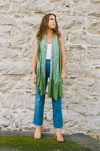 Be Deva Hari Merino Wool Tie Dye Scarf