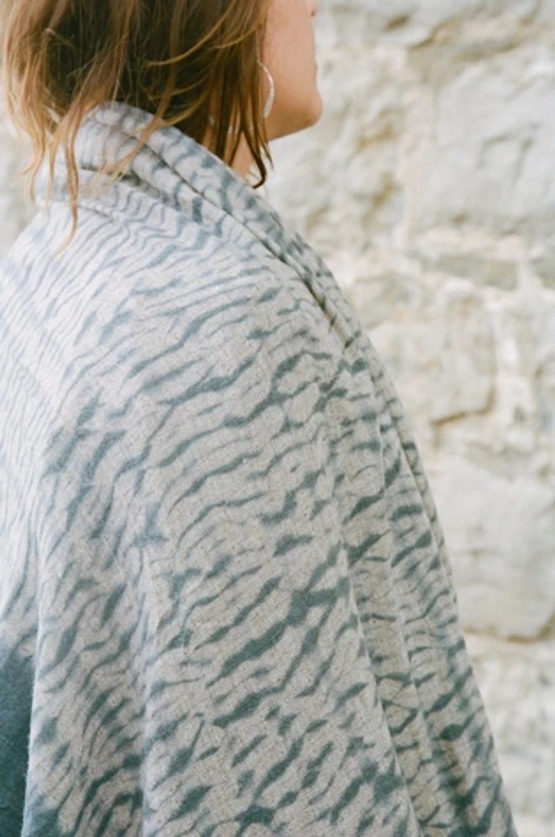 Be Deva Kali Merino Wool Tie Dye Scarf