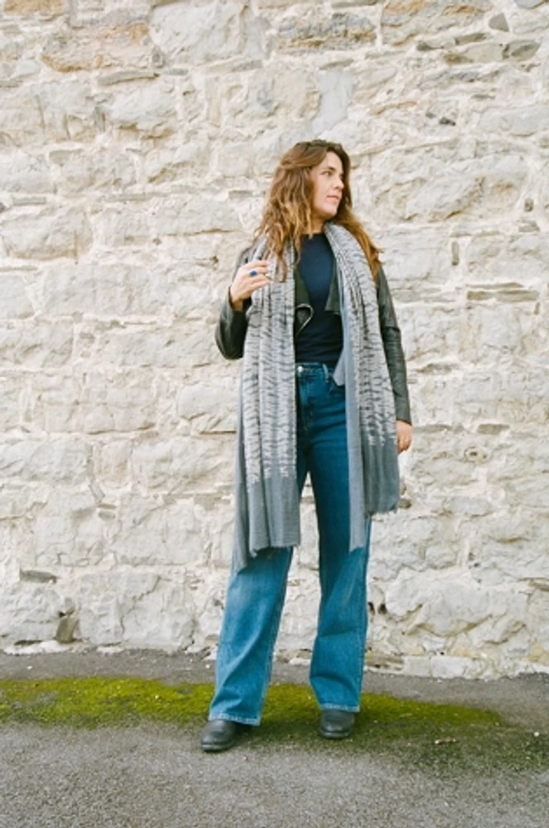 Be Deva Kali Merino Wool Tie Dye Scarf