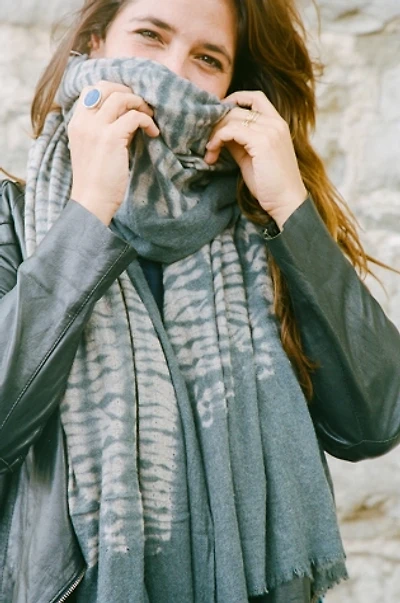 Be Deva Kali Merino Wool Tie Dye Scarf