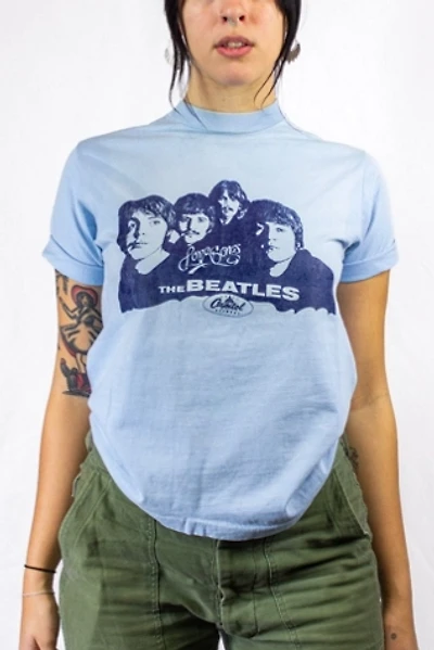 Vintage 70s Beatles Love Songs Promo T Shirt Selected by Black Shag Vintage