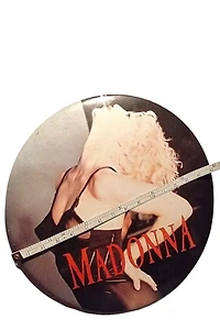 1990's Madonna Blonde Ambition Tour XLarge Pin Selected Garbage Soup