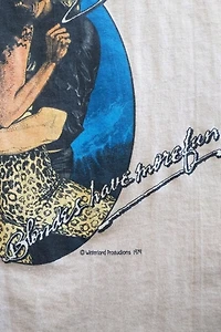 1970's Rod Stewart Concert Tour Tee Selected by Garbage Soup