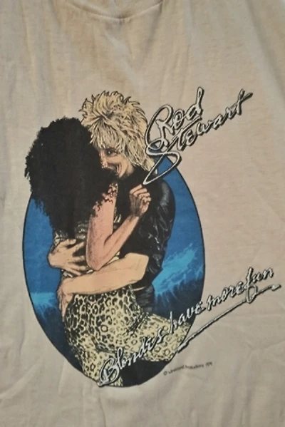 1970's Rod Stewart Concert Tour Tee Selected by Garbage Soup