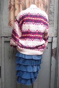 1980's Southwest Boyfriend Sweater Selected by Garbage Soup