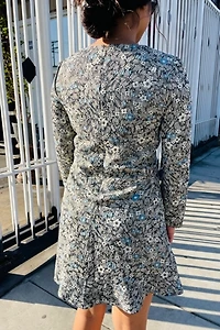 Chloe Metallic  Dress Selected by FernMerantile