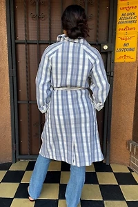 Raquel Allegra Striped Coat Selected by FernMercantile