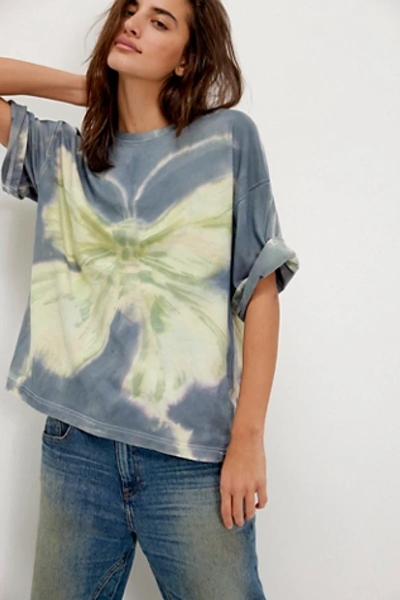 Swan Gossip Luna Moth Tee