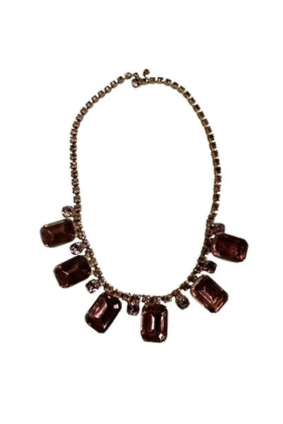 Vintage Mid-Century Rhinestone Necklace Selected by SharpLilTeeth