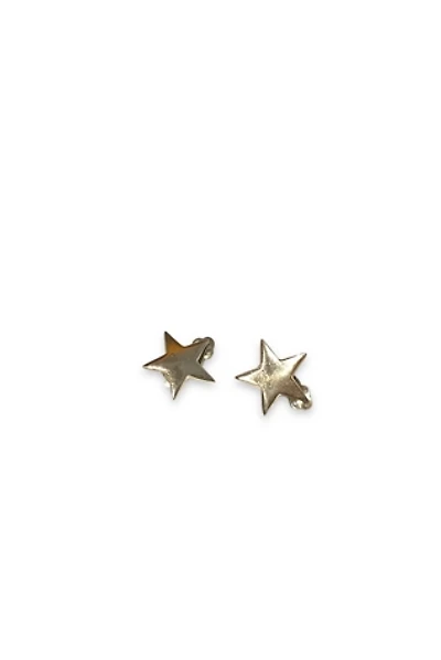 1980s Vintage Sterling Silver Star Earrings Selected by BusyLady Baca & The Goods