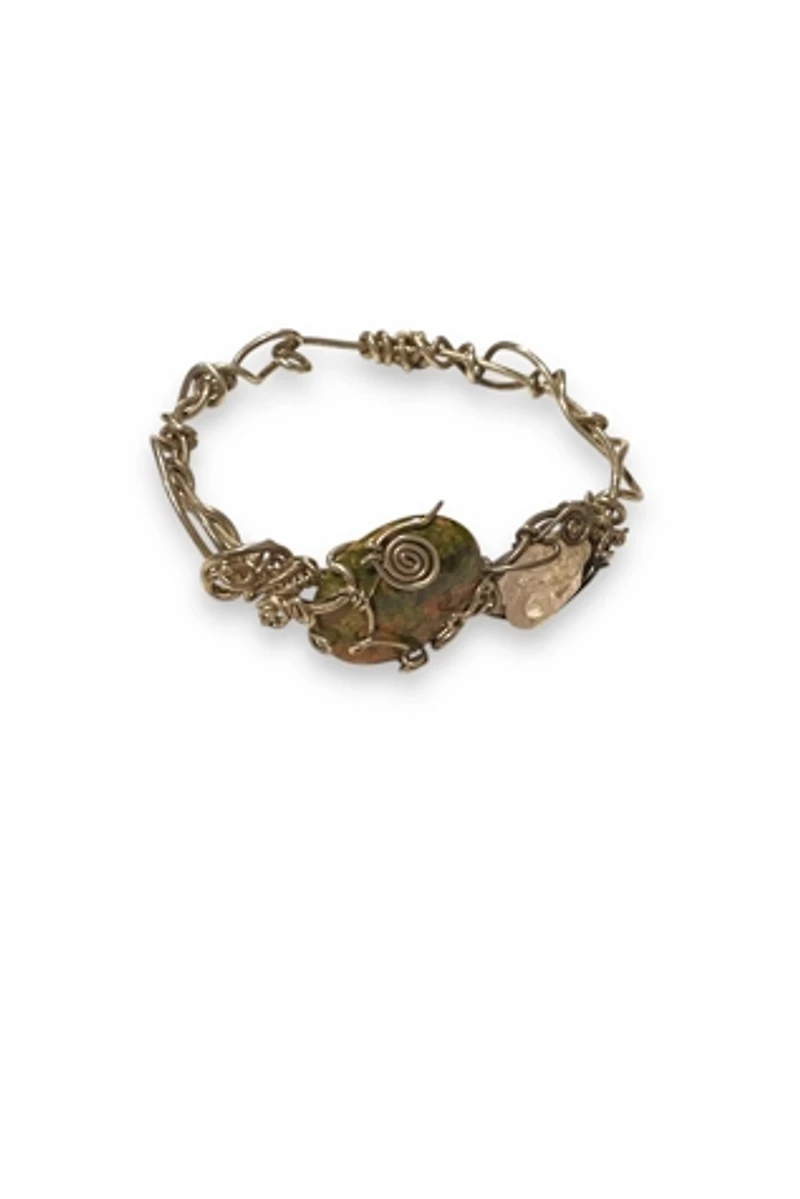 Handmade Mystic Crystal Sterling Silver Bracelet Selected by BusyLady Baca & The Goods