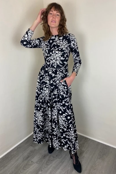 Vintage Geoffrey Beene Holiday Velvet Evening Gown Dress Selected by Picky Jane