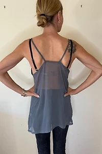 Sheer Chiffon Swim Coverup Tunic Selected by Picky Jane