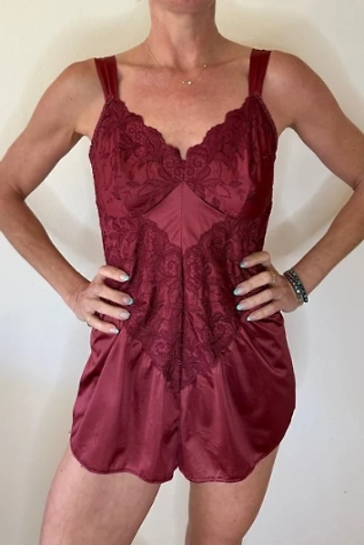 Embroidered Vintage Romper elected by Picky Jane