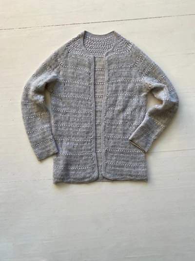 Vintage Hand Crochet Cardigan Selected by Atlantic Vintage