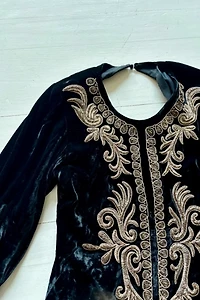 Vintage Boho Holiday Gown Selected by Atlantic Vintage