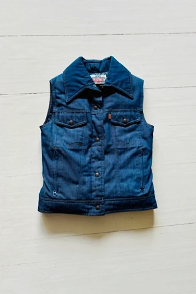 Vintage Ski Levi's Denim Down Vest Selected by Atlantic Vintage