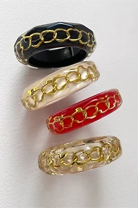 80s Pop Art Acrylic Chain Bangle Selected by MARMALADE